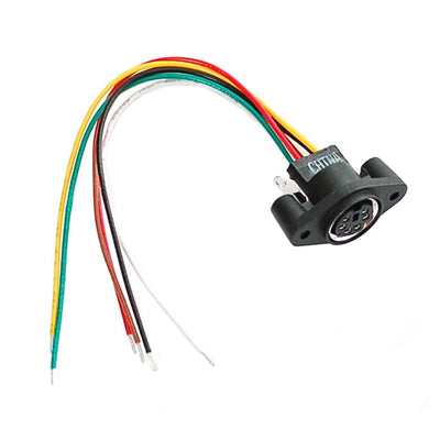 804 by Adafruit Industries LLC - CONNECTOR RECPT FMALE MINI DIN 6P WIRE
