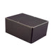 1550LBK by Hammond Manufacturing - BOX ALUM BLACK 6.512""L X 5.016""W