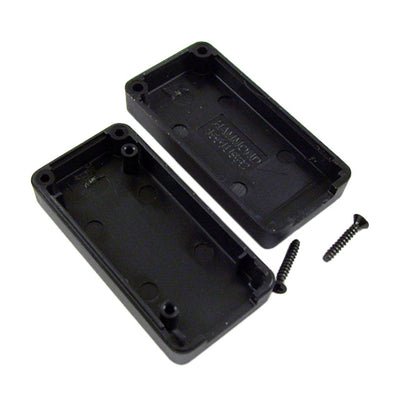 1551USB2BK by Hammond Manufacturing - BOX ABS BLACK 1.969""L X 0.984""W