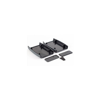 1553CXBK by Hammond Manufacturing - 1553CX SOFT TOUCH CASE 2-PANEL