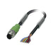 1554791 by Phoenix Contact - CABLE 12POS MALE TO WIRE 16.4