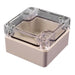 1554B2GYCL by Hammond Manufacturing - BOX PLAS GRAY 2.559""L X 2.559""W