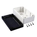 1554J2GYSL by Hammond Manufacturing - BOX PLAS GRY/SM 6.3""L X 3.543""W