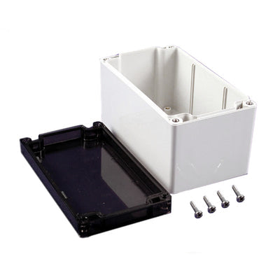 1554K2GYSL by Hammond Manufacturing - BOX PLAS GRY/SM 6.3""L X 3.543""W