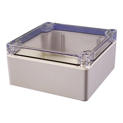1554N2GYCL by Hammond Manufacturing - BOX PLAS GRAY 4.724""L X 4.724""W