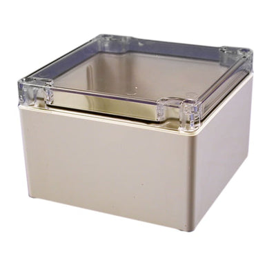 1554P2GYCL by Hammond Manufacturing - BOX PLAS GRAY 4.724""L X 4.724""W