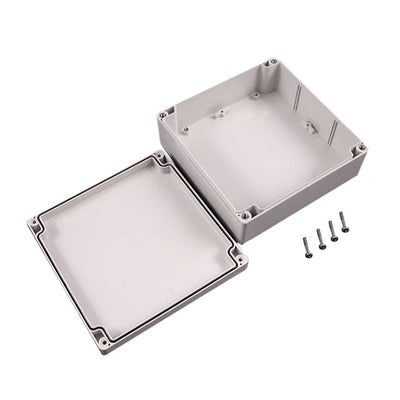 1554R2GY by Hammond Manufacturing - BOX PLAS GRAY 6.299""L X 6.299""W