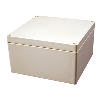 1554S2GY by Hammond Manufacturing - BOX PLAS GRAY 6.299""L X 6.299""W
