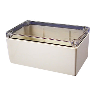 1554U2GYCL by Hammond Manufacturing - BOX PLAS GRAY 7.874""L X 4.724""W