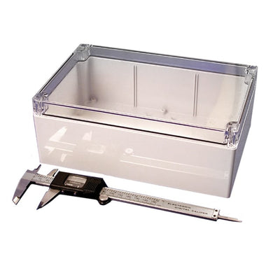 1554V2GYCL by Hammond Manufacturing - BOX PLAS GRAY 9.449""L X 6.299""W