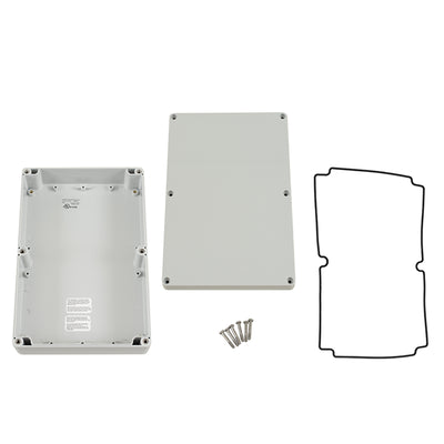 1554VAL2GY by Hammond Manufacturing - ENCLOSURE PLAS GRY 9.4""L X 6.3""W