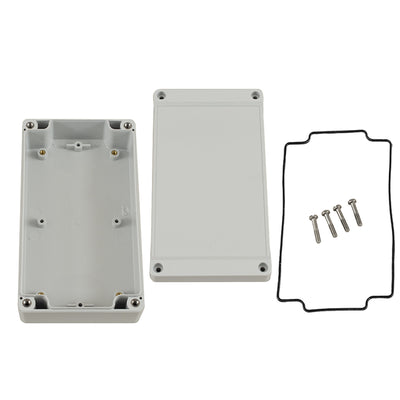 1555JLGY by Hammond Manufacturing - ENCLOSURE ABS GRAY 6.3""L X 3.5""W