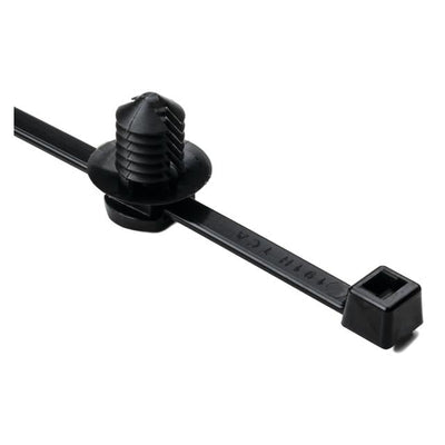 156-00377 by HellermannTyton - CABLE TIE LOCKING BLACK 50LBS 1