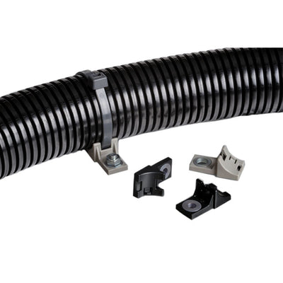 156-00409 by HellermannTyton - CABLE TIE LOCKING GRAY 120LB 1.25