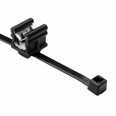 156-00555 by HellermannTyton - CABLE TIE LOCKING BLK 50LBS 7.87
