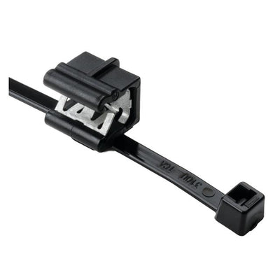 156-00557 by HellermannTyton - CABLE TIE LOCKING BLK 50LBS 7.87