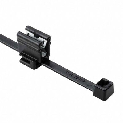156-00588 by HellermannTyton - CABLE TIE LOCKING BLK 50LBS 7.87