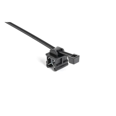 156-00591 by HellermannTyton - CABLE TIE LOCKING BLK 50LBS 7.87