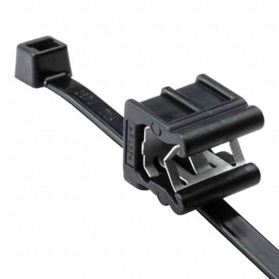 156-00592 by HellermannTyton - CABLE TIE LOCKING BLK 50LBS 7.87