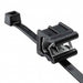 156-00592 by HellermannTyton - CABLE TIE LOCKING BLK 50LBS 7.87