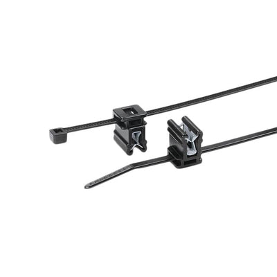 156-00813 by HellermannTyton - CABLE TIE LOCKING BLK 30LBS 5.91