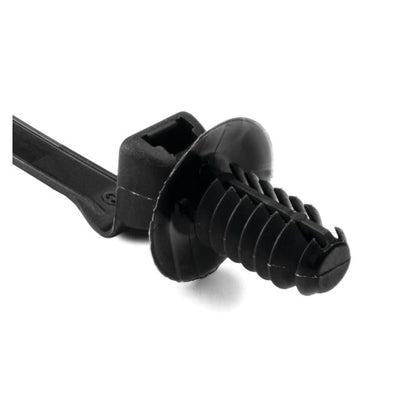 157-00052 by HellermannTyton - CABLE TIE 1PC LOCK BLK 50LBS 8.64