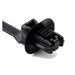 157-00053 by HellermannTyton - CABLE TIE 1PC LOCK BLACK 50LB 6.5