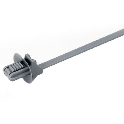 157-00069 by HellermannTyton - CABLE TIE 1PC LOCK GRAY 45LB 6.46