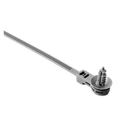 157-00118 by HellermannTyton - CABLE TIE LOCKING GRAY 50LBS 8.48