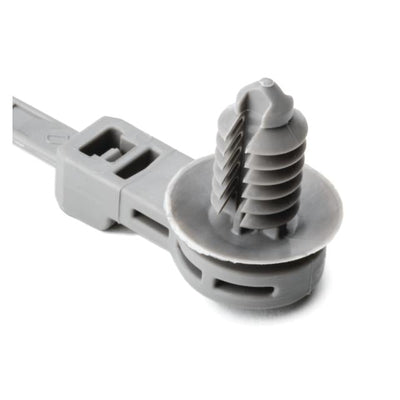 157-00130 by HellermannTyton - CABLE TIE LOCKING GRAY 50LBS 8.48