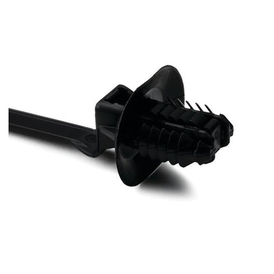 157-00143 by HellermannTyton - CABLE TIE 1PC LOCK BLK 50LBS 6.63