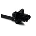 157-00143 by HellermannTyton - CABLE TIE 1PC LOCK BLK 50LBS 6.63