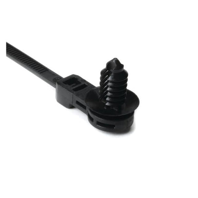 157-00145 by HellermannTyton - CABLE TIE 1PC LOCK BLK 50LBS 8.48
