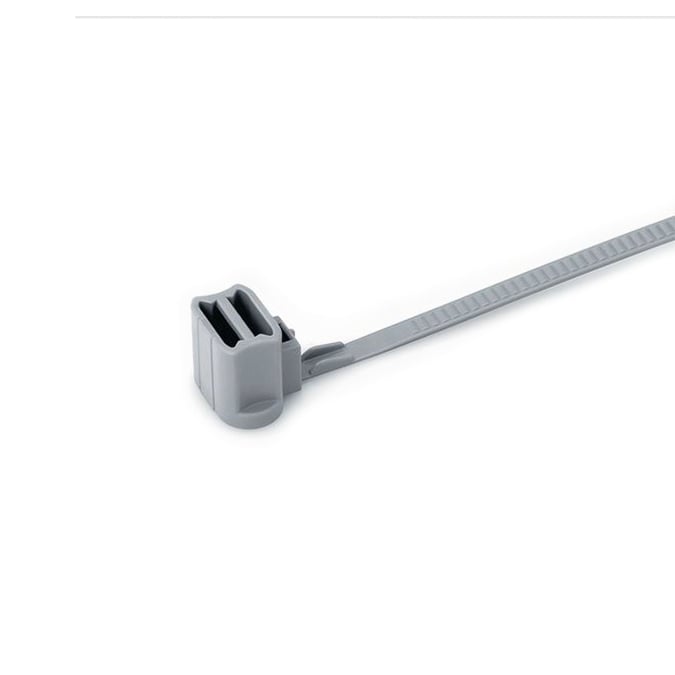 157-00151 by HellermannTyton - CABLE TIE LOCKING GRAY 50LBS 6.57