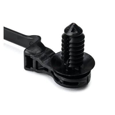 157-00165 by HellermannTyton - CABLE TIE LOCKING BLK 50LBS 8.79