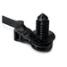 157-00165 by HellermannTyton - CABLE TIE LOCKING BLK 50LBS 8.79