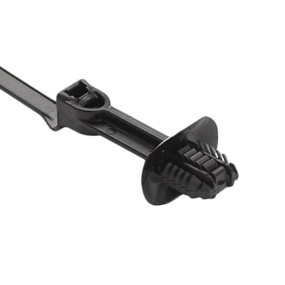 157-00232 by HellermannTyton - CABLE TIE LOCKING BLACK 50LBS
