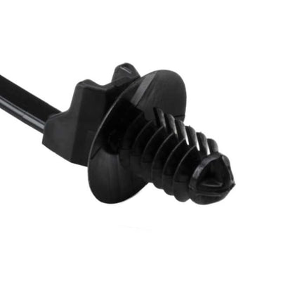 157-00302 by HellermannTyton - CABLE TIE 1PC LOCK BLACK 50LB 6.5