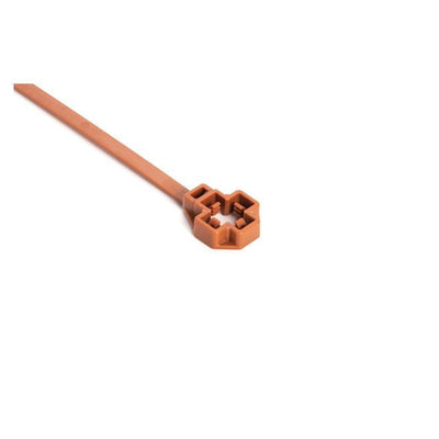 157-00341 by HellermannTyton - CABLE TIE LOCKING BRN 80LBS 8.35