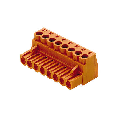1571410000 by Weidmuller - TERM BLOCK PLUG 8POS STR 5MM