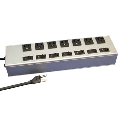 1580H7A1X by Hammond Manufacturing - POWER STRIP 13.5""15A 7OUT 6' CRD