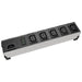 1581T4 by Hammond Manufacturing - POWER STRIP 10"" 10A 230VAC 4OUT