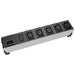 1581T6 by Hammond Manufacturing - POWER STRP 13.25""10A 230VAC 6OUT