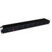 1582H8D1BK by Hammond Manufacturing - POWR STRP 19""15A 8OUT 15'CRD BLK