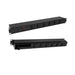 1583H8B1BK by Hammond Manufacturing - POWR STRP 19""15A 8OUT 15'CRD BLK