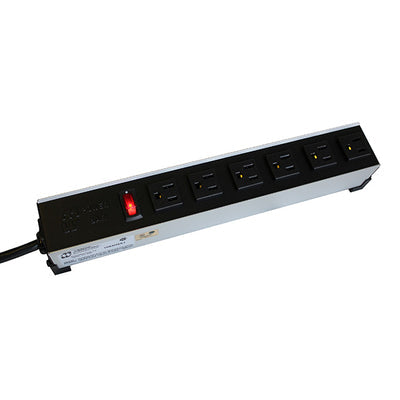 1584T4D1RA by Hammond Manufacturing - POWER STRIP 14"" 15A 4OUT 15'CRD
