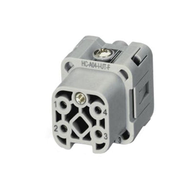 1585249 by Phoenix Contact - INSERT FMALE 4POS+1GND SCREW