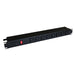 1589T6F1BKRR by Hammond Manufacturing - POWER STRIP 19"" 20A 6OUT 6'C