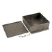 1590FF by Hammond Manufacturing - BOX ALUM UNPTD 7.402""L X 7.402""W