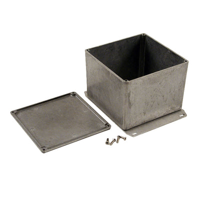 1590VF by Hammond Manufacturing - BOX ALUM UNPTD 4.724""L X 4.724""W